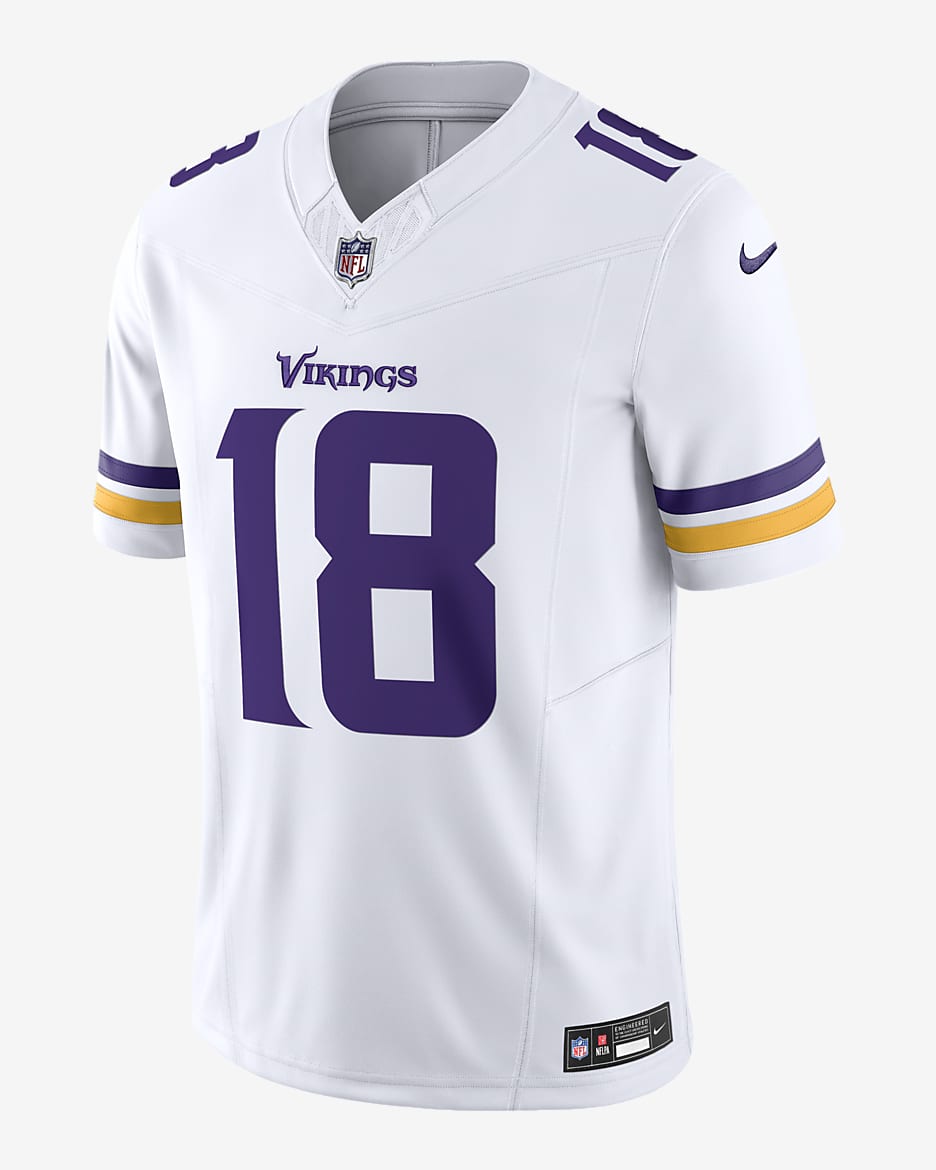 Justin Jefferson Minnesota deals Vikings Baseball Jersey